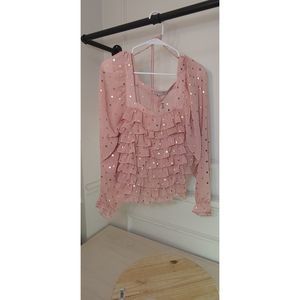 (J/L) Story On Blouse - NEW